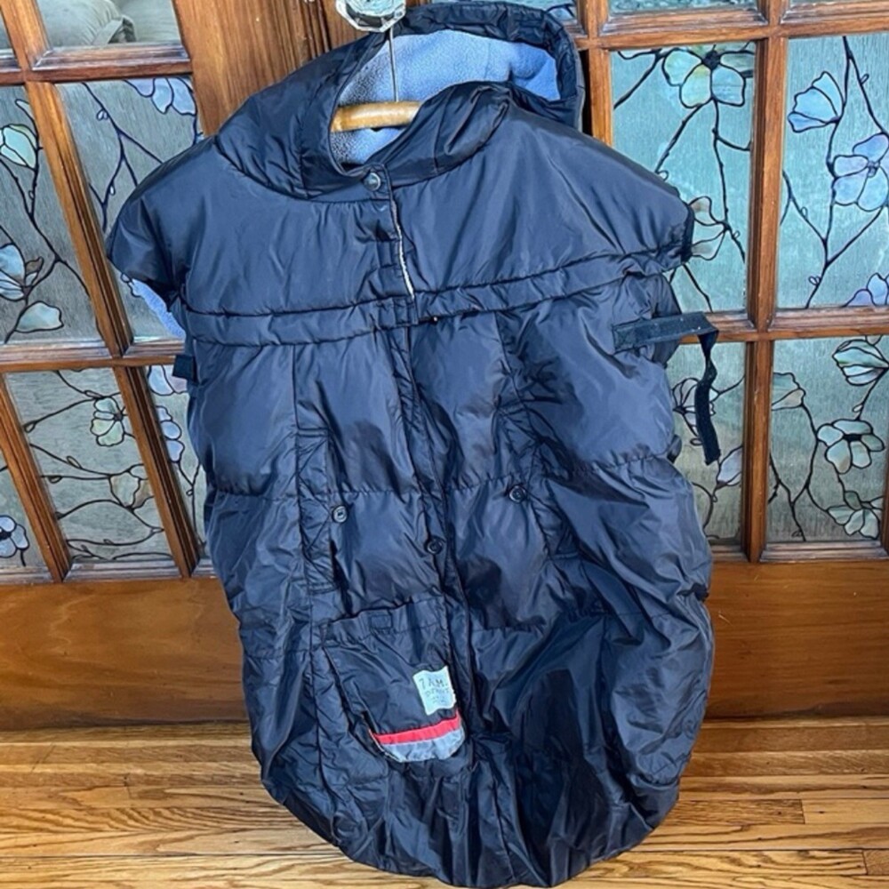 7AM Enfant Pookie Poncho PP200 Babywearing Coat Carrier Cover Stroller Bunting